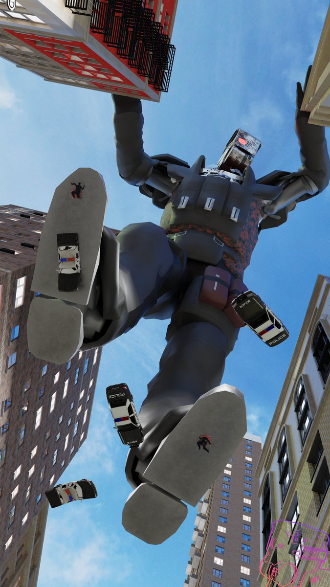 Wrong Time

i thought there was meant to be a roadblock.....

first raffle winner piece belonging to anonymous

#sizetwitter #malemacro #robot #giantrobot #crush #feet