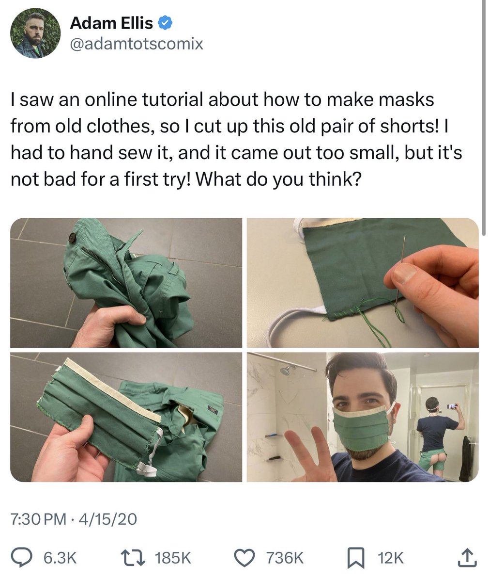 736k likes for a photo of my ass 🙂