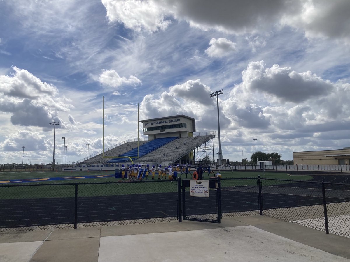 Mike Forman (@mikeforman21) on Twitter photo Bay City’s <a href="/BCISD/">Bay City ISD</a> Memorial Stadium will be rocking Friday night when the Blackcats <a href="/BCHSFBall/">Bay City HS Football</a> and El Campo <a href="/Ricky_Ricebird/">El Campo ISD</a> play for the 121st time and 105th consecutive year. <a href="/dctf/">Dave Campbell's — TexasFootball.com</a> Bay City’s <a href="/BCISD/">Bay City ISD</a> Memorial Stadium will be rocking Friday night when the Blackcats <a href="/BCHSFBall/">Bay City HS Football</a> and El Campo <a href="/Ricky_Ricebird/">El Campo ISD</a> play for the 121st time and 105th consecutive year. <a href="/dctf/">Dave Campbell's — TexasFootball.com</a>