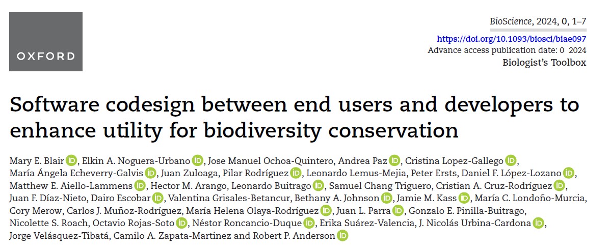 Advancements in species distribution models (SDMs) are here! A collaborative effort has led to the creation of tools that merge outputs with expert-vetted data. Learn how this co-design process boosts biodiversity conservation! 🌍 #ConservationTech #biodiversity #WallaceEcoMod