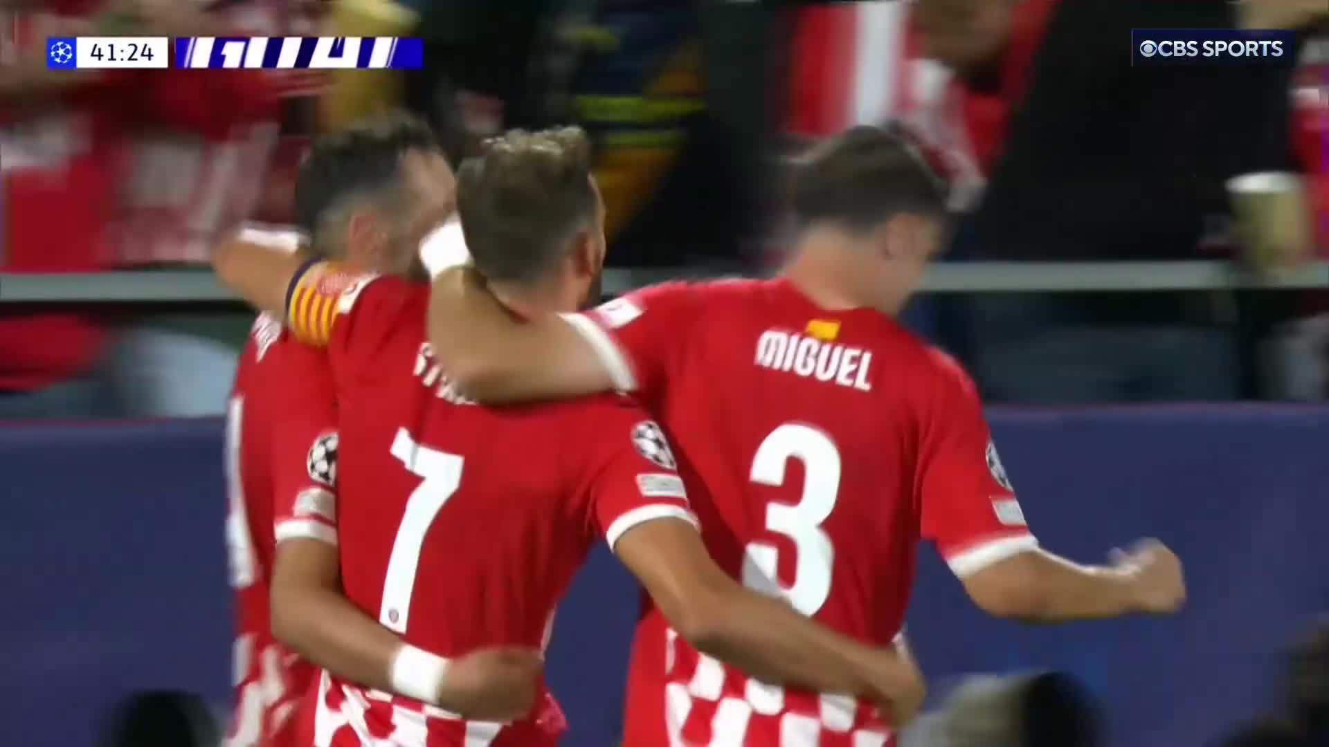 Miguel Gutiérrez bags his first goal in the #UCL 👏