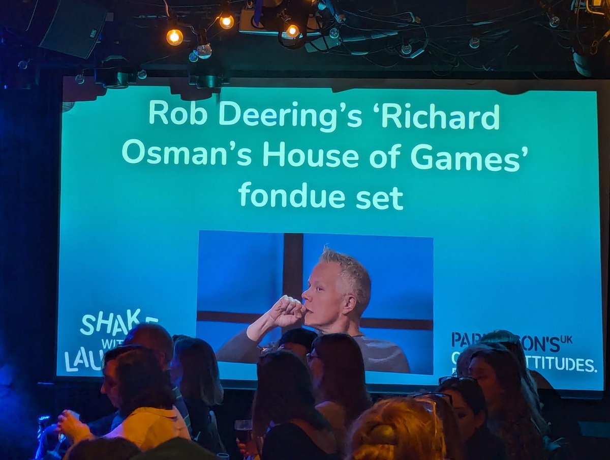 #ShakeWithLaughter <a href="/ParkinsonsUK/">Parkinson's UK</a> <a href="/comedystoreuk/">The Comedy Store, UK</a> raffletastic
Nooooo waaaaaaaay... Only <a href="/DeeringRob/">Rob Deering</a>'s (he who created #Shake) fondue set 💙👏🏻🤣💙👏🏻🤣
Yaaaaaaay!!!!