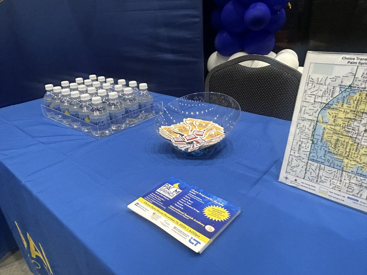 Palm Springs Middle (@palmspringsms) on Twitter photo Make sure to stop by our booth tonight during <a href="/SDPBCChoiceCTE/">SDPBC Choice/Career</a> fair from 4-8pm & get to know a little bit about our programs & have a chance to meet Ray~Ray the Stingray!! #YourBestChoice Make sure to stop by our booth tonight during <a href="/SDPBCChoiceCTE/">SDPBC Choice/Career</a> fair from 4-8pm & get to know a little bit about our programs & have a chance to meet Ray~Ray the Stingray!! #YourBestChoice