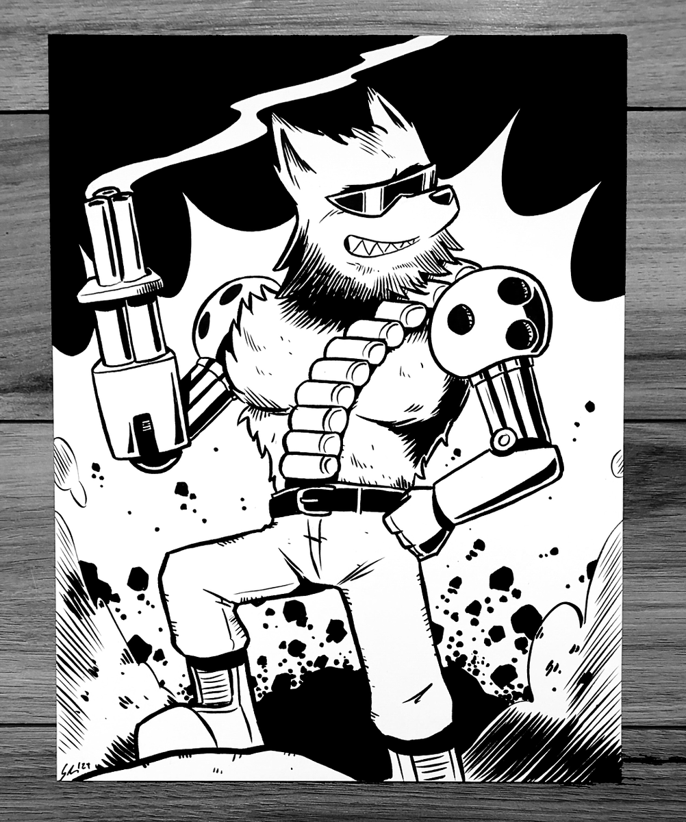 Brad Fang is a character from Contra: Hard Corps and, I think you will agree, is the absolute apex of character design 
