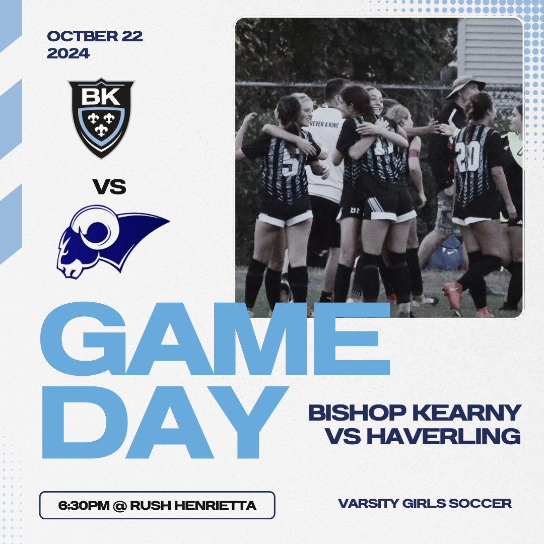 Come out and support our Girl's Varsity Soccer team as they head into Sectionals! @bkgirlssoccer

#GoKings #BKGirlsSoccer #Sectionals #BishopKearneyHighschool #BKPride