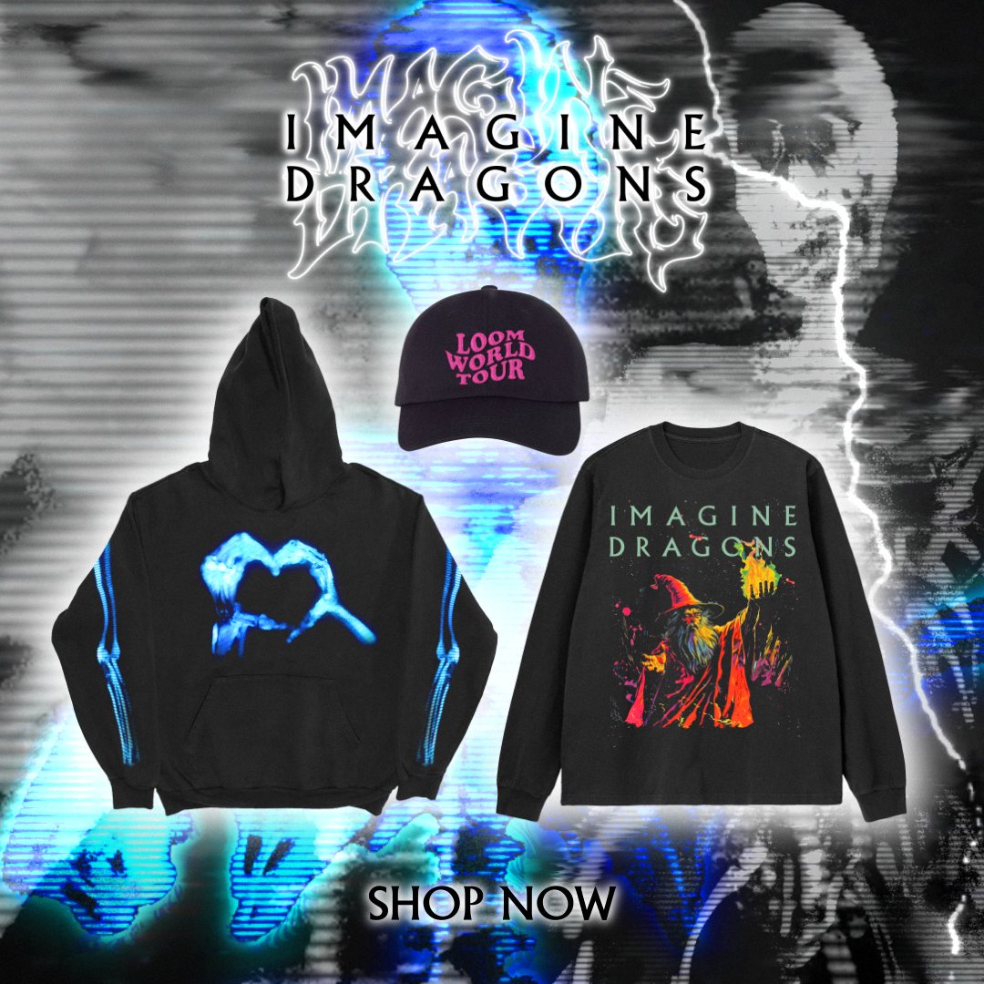 Imaginedragons's tweet photo. it's that time of year 🎃shop new BONES and LOOM merch in our store now https://t.co/kJst5geJ78