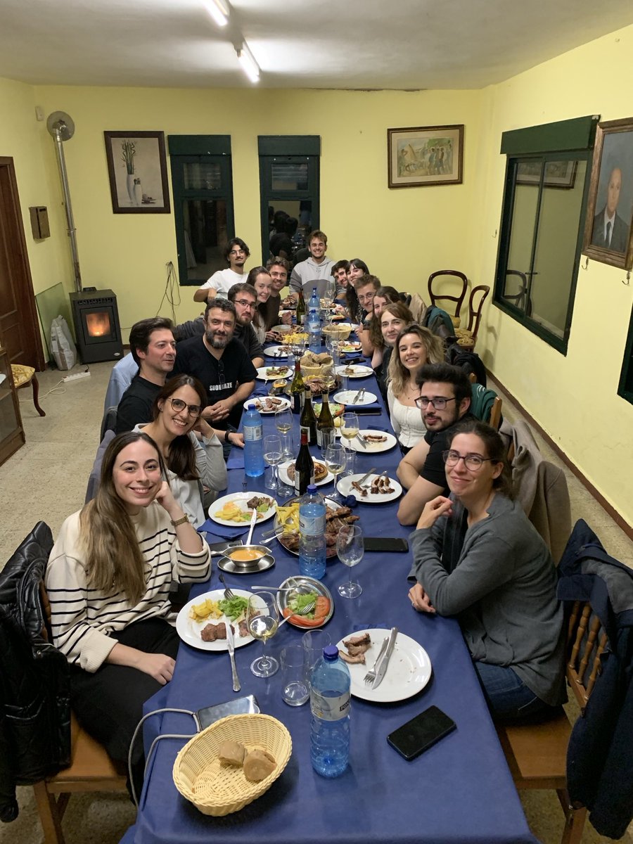Manuel Collado (@mcollado_cimus) on Twitter photo We made it! We reached the end of the day after 16 fantastic talks by members of <a href="/ELogarinho/">Elsa Logarinho</a> and <a href="/ColladoLab/">ColladoLab</a>. Now enjoying a huge dinner to celebrate together the success of our Logarinho-Collado joint lab retreat We made it! We reached the end of the day after 16 fantastic talks by members of <a href="/ELogarinho/">Elsa Logarinho</a> and <a href="/ColladoLab/">ColladoLab</a>. Now enjoying a huge dinner to celebrate together the success of our Logarinho-Collado joint lab retreat