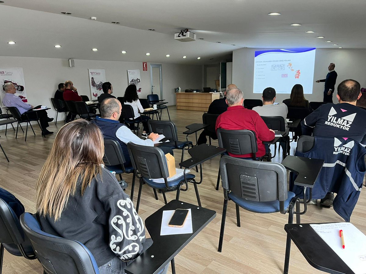 ✅ Yılmaz Redüktör firması ile YYS Uluslararası tedarik zinciri güvenliği eğitimimizi gerçekleştirdik. 🎯 #dısticaret #egitim #dışticaret #ithalat #ihracat #kambiyo #teslimşekilleri #ödemeşekilleri #gümrük #akreditif #depo #stok #depoyonetimi #yys #yetkilendirilmisyukumlu #aeo