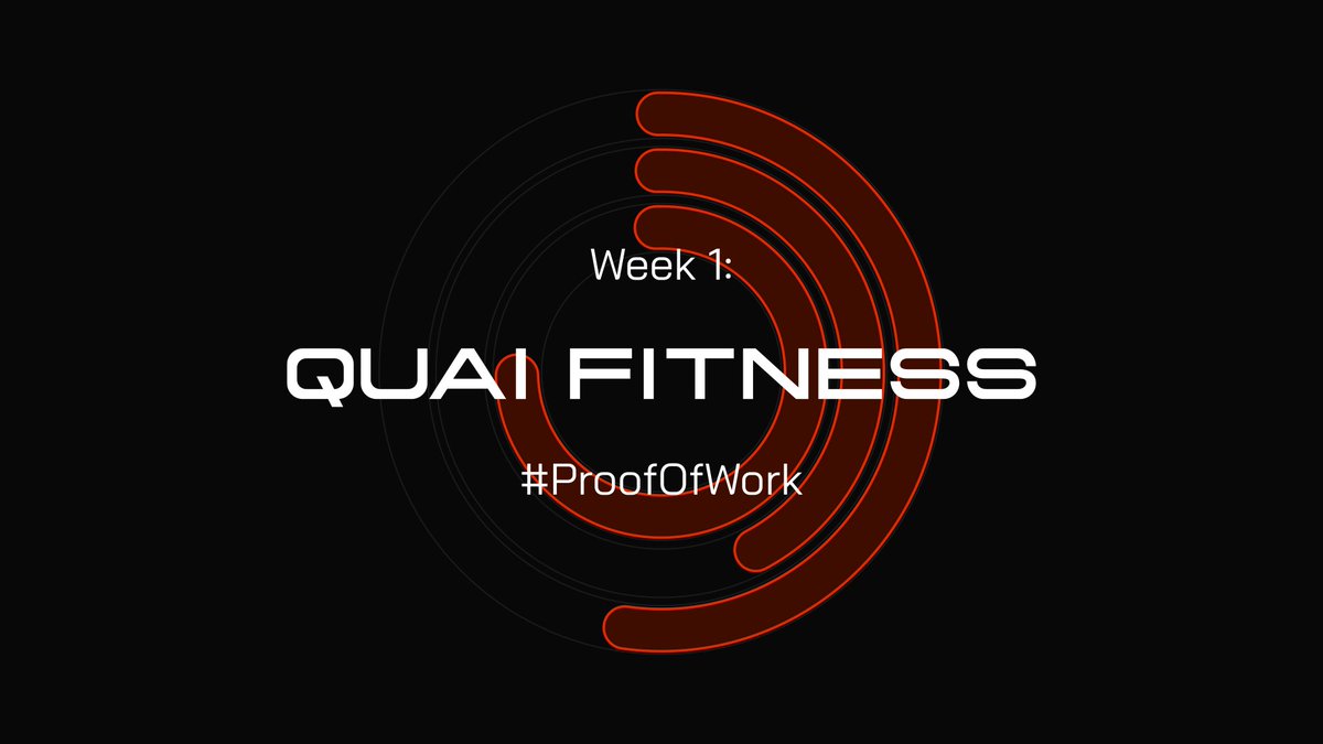 QuaiNetwork's tweet photo. 💪 Welcome to Week 1 of the #QuaiChallenge!

This week’s theme: Quai Fitness (#ProofOfWork) 🏋️‍♀️

Time to get active! 

🎥 Record yourself doing a workout—push-ups, pull-ups, anything physical—and shout out Quai with:

🗣️ "Quai is the Energy Dollar"
🗣️ "Reignite the Crypto Revolution with Quai Network"
📋 How to Enter:

1️⃣ Use the hashtag #QuaiChallenge
2️⃣ Add the weekly tag #ProofOfWork
3️⃣ Tag at least 3 friends
4️⃣ Include your $QUAI wallet (download here: https://t.co/4LtMMyhVn9)

Post your entry as a reply to this tweet, quote-tweet this tweet, or a standalone tweet!

Get moving, earn TESTNET $QUAI, and spread the word!