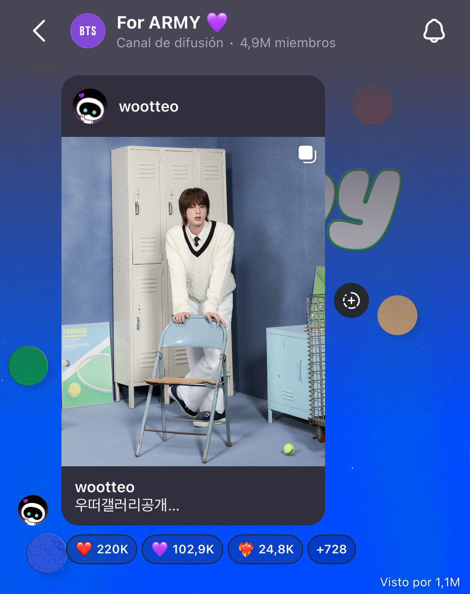KingSeokjinBr's tweet photo. E Kim Wootteo faz tudo
Atualização do canal BTS #FORARMY no Instagram
👾 Alegre Wootteo começa a atuar com energia
https://t.co/lHHEOQshQz
cr: Vantaegi95
Wootteo, não quer cuidar do IG do seu pai não? 🤭
ILL BE THERE IN 2 DAYS
#IllBeThere_D2 #Jin_IllBeThere
#Jin_Happy https://t.co/uDjGv55k2L