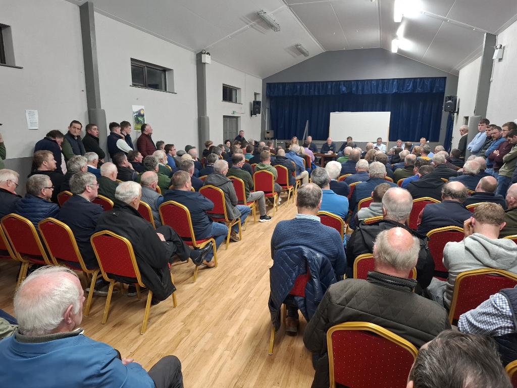 Joseph Kelly (@bigjoekelly) on Twitter photo Standing room only at the Upperchurch <a href="/IFAmedia/">Irish Farmers' Association</a> meeting highlighting concerns around the proposed slurry tank splash plate ban & implications for hill farmers. <a href="/gormanifa/">Francie Gorman</a> assured all that they have the backing of the organisation. <a href="/TippFM/">Tipp FM</a> <a href="/NenaghGuardian/">NenaghGuardian</a> <a href="/McConalogue/">Charlie McConalogue</a> Standing room only at the Upperchurch <a href="/IFAmedia/">Irish Farmers' Association</a> meeting highlighting concerns around the proposed slurry tank splash plate ban & implications for hill farmers. <a href="/gormanifa/">Francie Gorman</a> assured all that they have the backing of the organisation. <a href="/TippFM/">Tipp FM</a> <a href="/NenaghGuardian/">NenaghGuardian</a> <a href="/McConalogue/">Charlie McConalogue</a>
