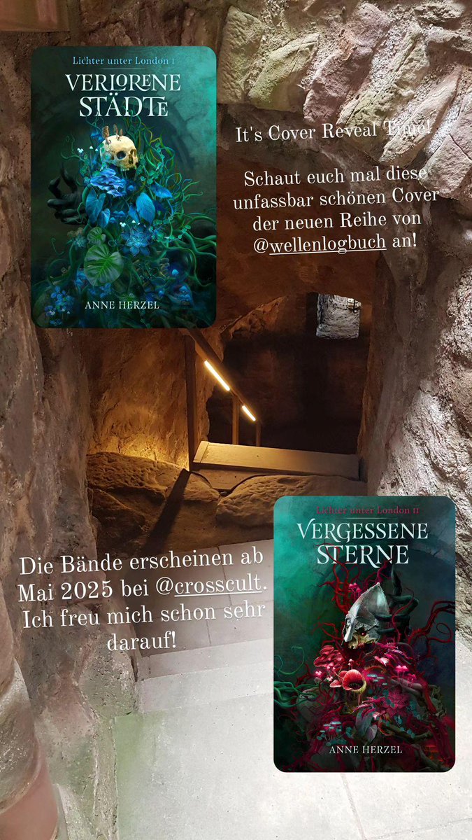 Ahhhh, schaut mal, wie unfassbar gut die Cover der neuen Reihe von <a href="/Wellenbuch/">Anne H. 🌈 📚</a> aussehen 🤤😍