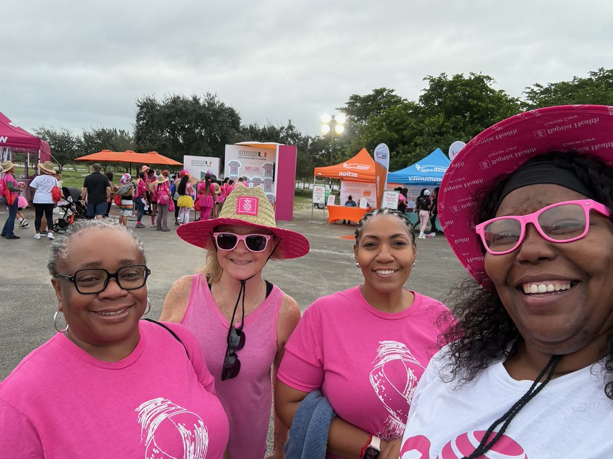Connected Community Support Staff (@backoffice4335) on Twitter photo Miami 11 raised funds for & walked at the annual <a href="/SusanGKomen/">Susan G. Komen</a> Breast Cancer walk in Miami. These amazing ladies gave up their morning to walk for the cause. All decked out in PINK🎀👛🌸 <a href="/WeRtheNAC/">National Acquisition Centers</a> <a href="/lcsmith0925/">Laniki Smith</a> <a href="/LifeAtATT/">Life at AT&T</a> Miami 11 raised funds for & walked at the annual <a href="/SusanGKomen/">Susan G. Komen</a> Breast Cancer walk in Miami. These amazing ladies gave up their morning to walk for the cause. All decked out in PINK🎀👛🌸 <a href="/WeRtheNAC/">National Acquisition Centers</a> <a href="/lcsmith0925/">Laniki Smith</a> <a href="/LifeAtATT/">Life at AT&T</a>