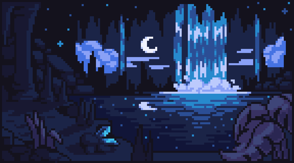 _Ozune_'s tweet photo. Waterfall 💦💦

#pixelart #ドット絵 #pixelartist #aseprite https://t.co/zoMjlbIPcW