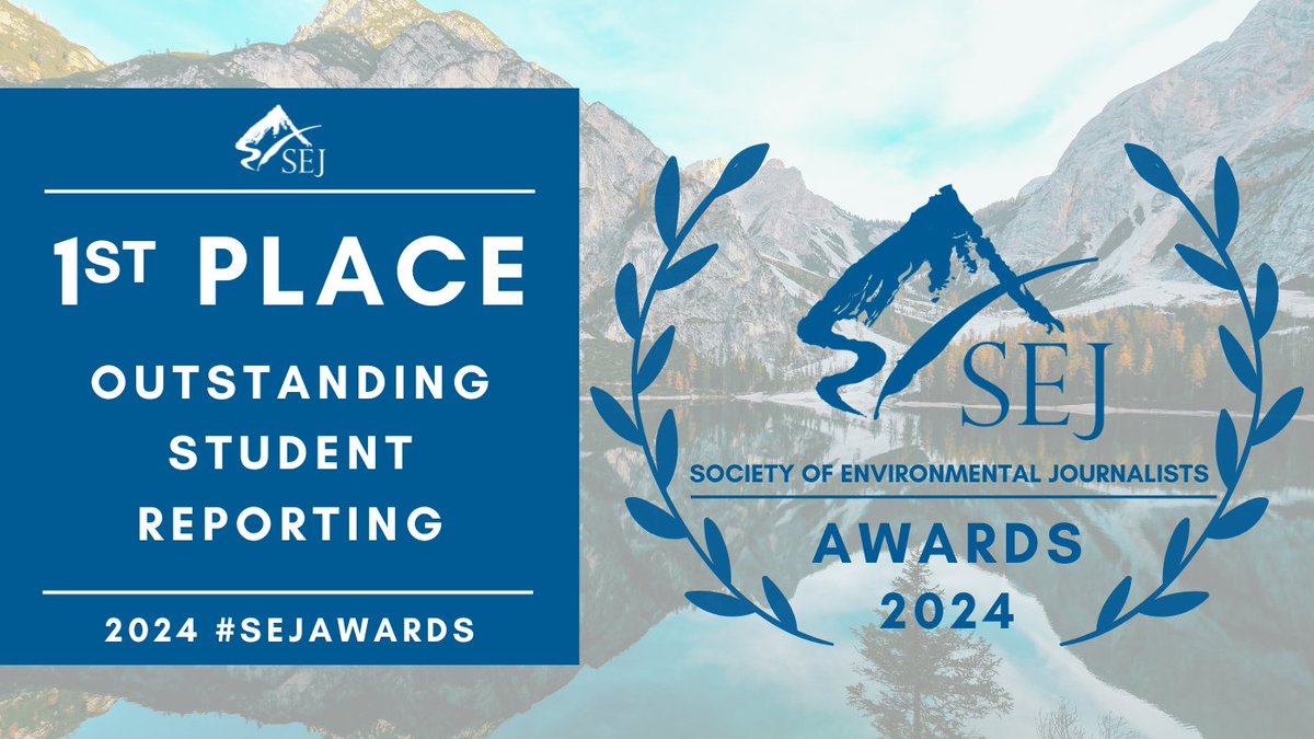 sejorg's tweet photo. 🥇 First Place — Outstanding Student Reporting — 2024 #SEJAwards

"The Price of Plenty"
@UF and @Mizzou
https://t.co/4CXer5644E

Meet the team and read the judges’ comments: https://t.co/yTbaDniIp8 https://t.co/evnf1Tixb6