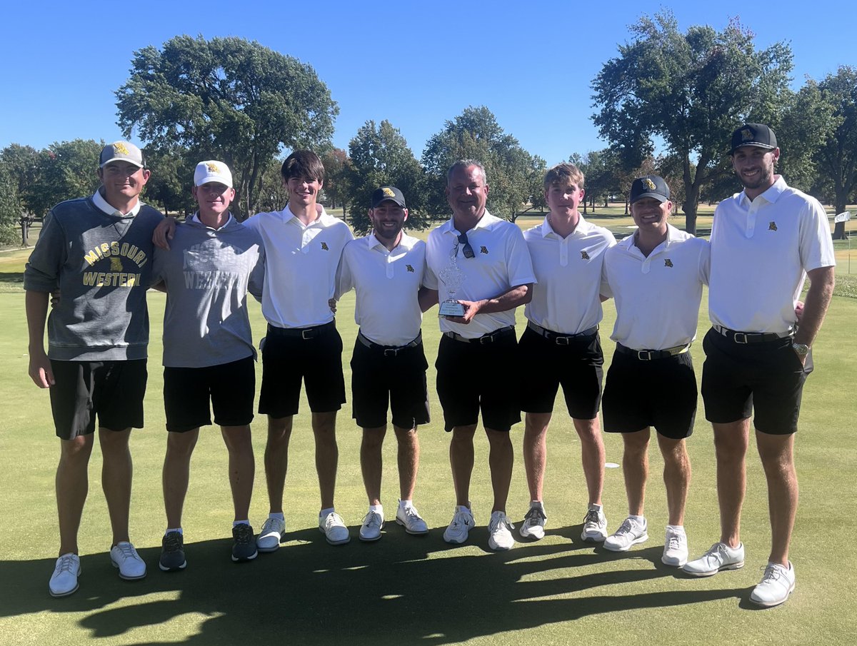 Missouri Western Athletics (@mwsugriffons) on Twitter photo โณ๏ธRECAP:
๐ 1st team win in men's golf since April 2018 โ
๐ Aiden Asby's first win in an NCAA event โ
Men's golf wrapped up their fall season with authority in Topeka ๐
๐ฐ bit.ly/48g2ZMm
#BlackIsGold ๐| #GriffUp ๐ฆ
๐ฆ โณ๏ธRECAP:
๐ 1st team win in men's golf since April 2018 โ
๐ Aiden Asby's first win in an NCAA event โ
Men's golf wrapped up their fall season with authority in Topeka ๐
๐ฐ bit.ly/48g2ZMm
#BlackIsGold ๐| #GriffUp ๐ฆ
๐ฆ