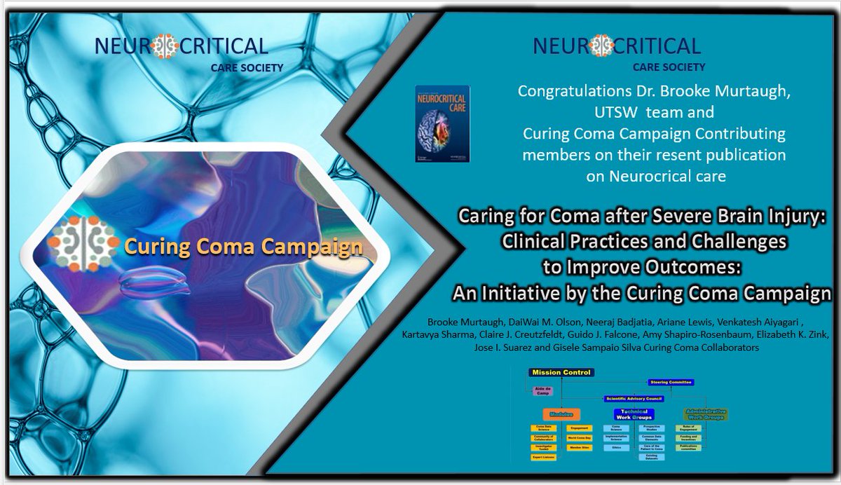 <a href="/NnrcUtsw/">NNRC_UTSW</a>

#UTSWNeurology #neuronurses #neuroscience @DaiWaiOlson #neurotwitter Congratulations Dr. Brooke Murtaugh, UTSW team and Curing Coma Campaign Contributing members on their resent publication on Neurocrical care! Click the link to read link.springer.com/article/10.100…