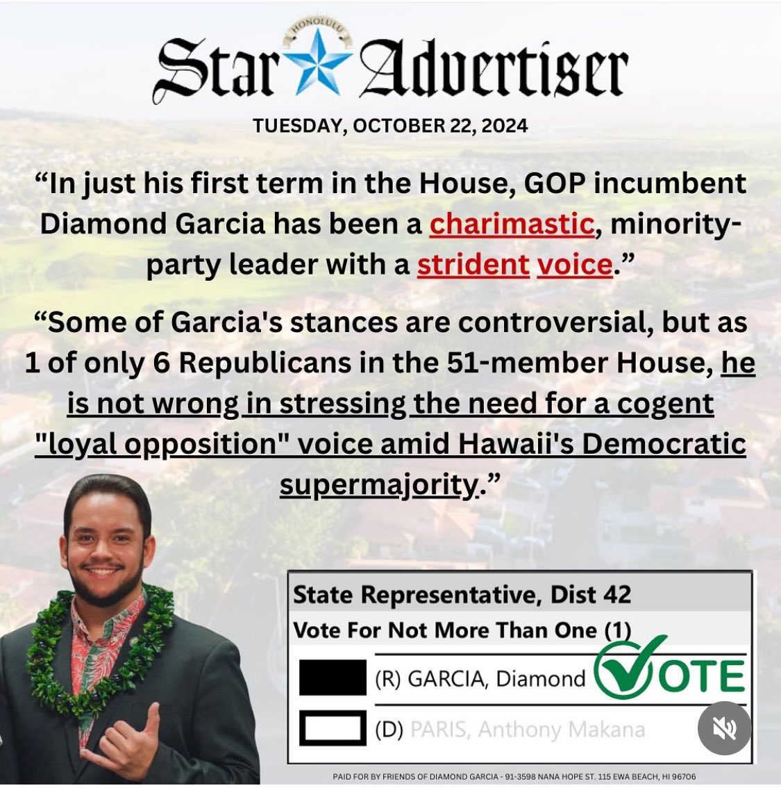 The Hawaii Republican Party (@thehawaiigop) on Twitter photo 