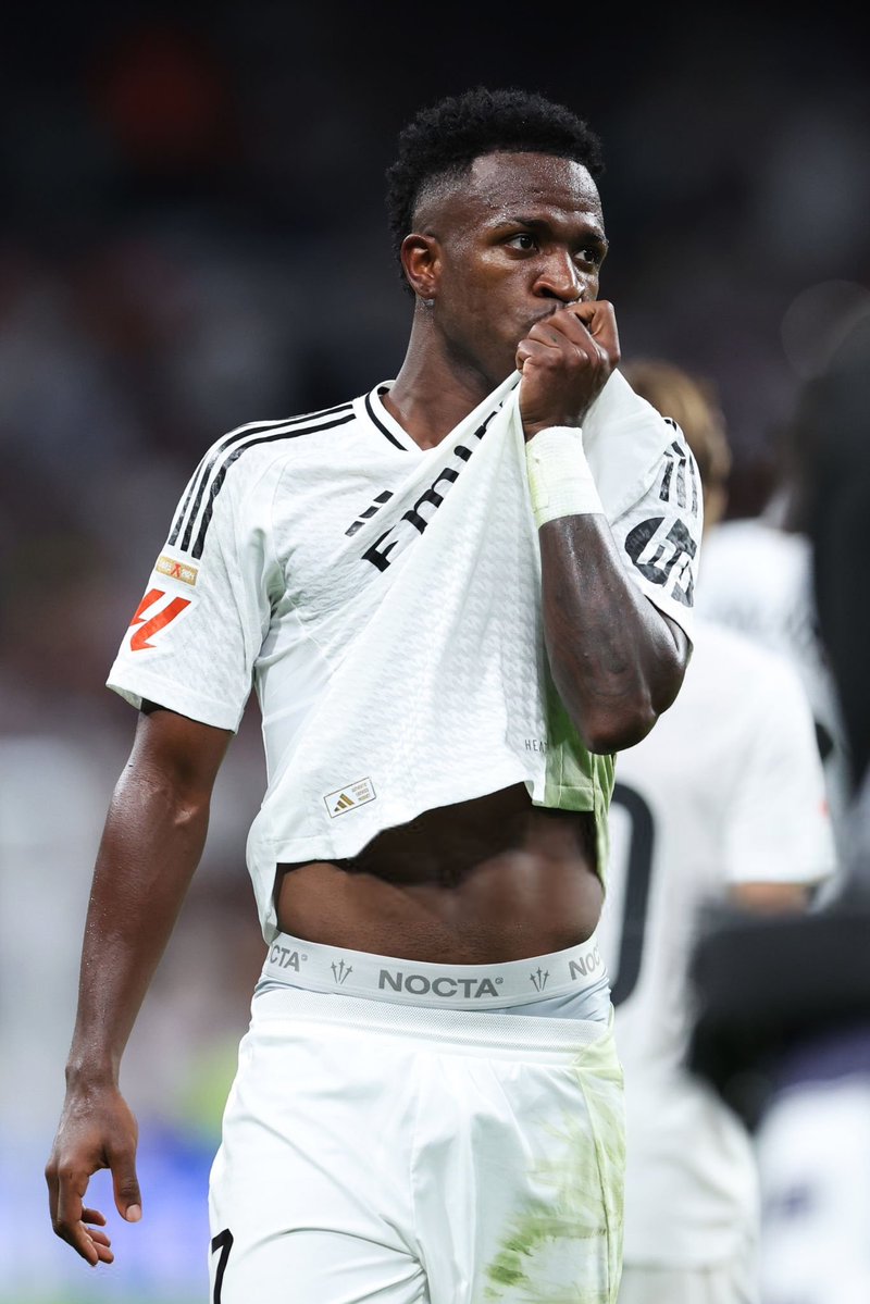 MadridXtra's tweet photo. VINÍ JR SCORES HIS 6TH GOAL THIS SEASON. 💫 https://t.co/5hODtLcHgd