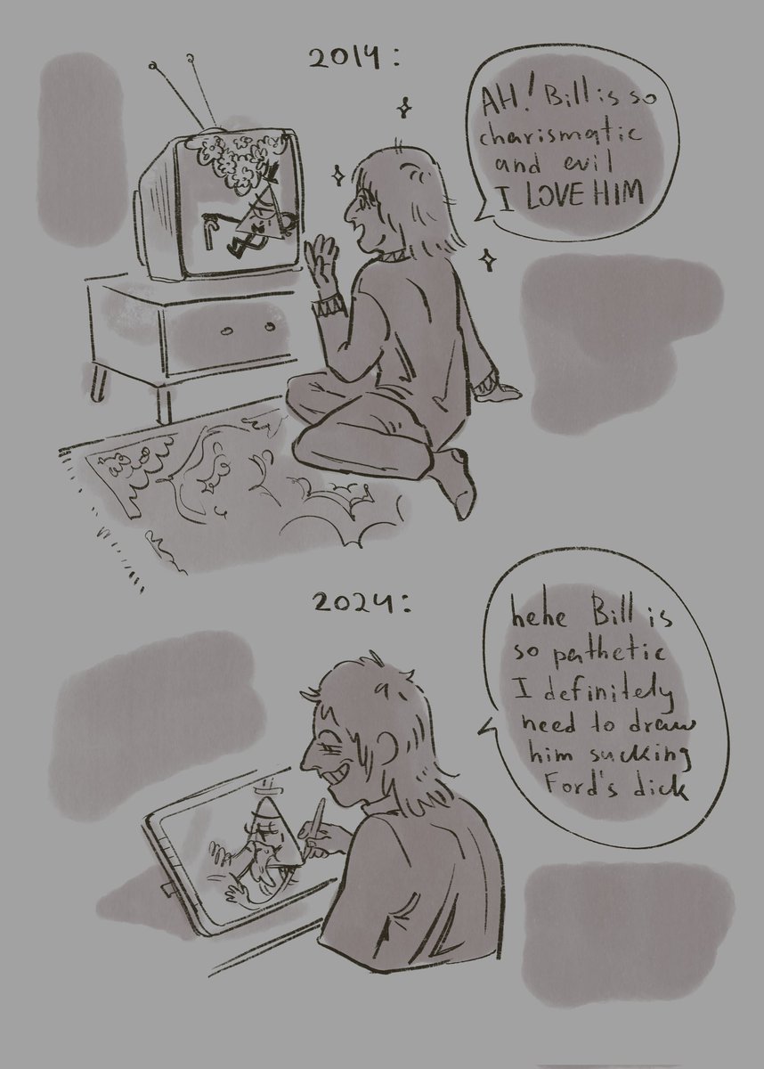 as a kid i was really obsessed with bill hahaha
nothing changed honestly
#BillCipher #GravityFalls