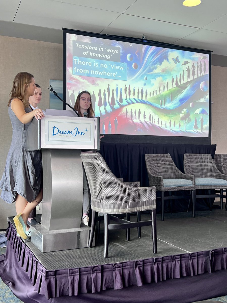 httfsymposium's tweet image. 🥗 Lunchtime Recap! Kia Höök and speakers just wrapped up Core Voice Talks on New Ways of Knowing at #HTTF2024 Let’s keep the conversation going during lunch! What stood out most to you? Drop your thoughts below! 💬 #HttF2024 #hci