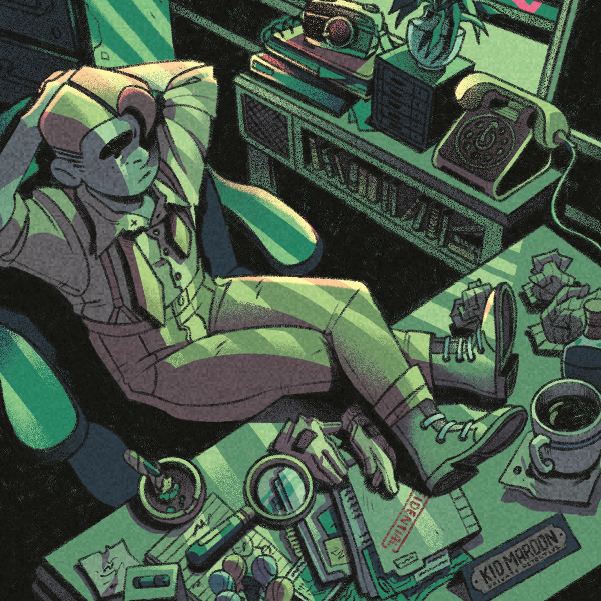 Vault Comics (@thevaultcomics) on Twitter photo Kid Maroon #1 hits shelves on 11/06! Cover Art by <a href="/NicoleGoux/">Nicole Goux @ NYCC L23</a>!
Back in print for the first time in over 75 years in a stunning double-length issue #1... the world's only hard-boiled boy detective - KID MAROON. From Christopher Cantwell (Iron Man, Doctor Doom, The Blue Flame, Kid Maroon #1 hits shelves on 11/06! Cover Art by <a href="/NicoleGoux/">Nicole Goux @ NYCC L23</a>!
Back in print for the first time in over 75 years in a stunning double-length issue #1... the world's only hard-boiled boy detective - KID MAROON. From Christopher Cantwell (Iron Man, Doctor Doom, The Blue Flame,