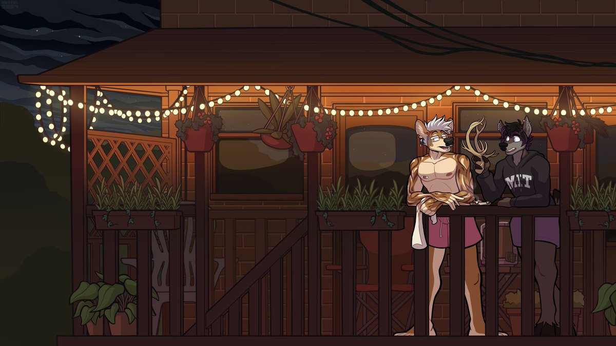 Seasonal Shedding

comm for <a href="/leavesthedeer/">leaves</a> and caroso [FA]!