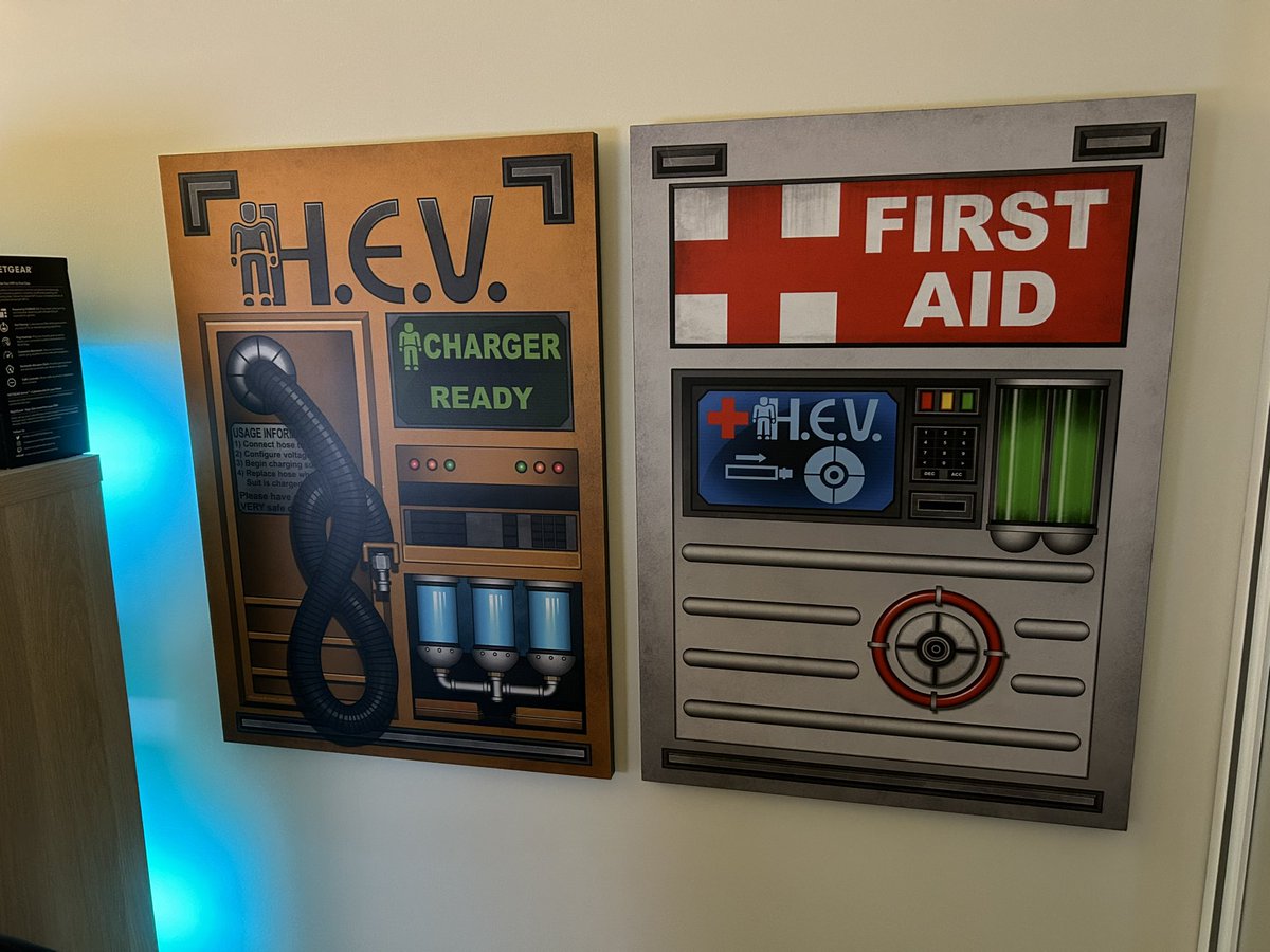 GmanLives's tweet image. Just put these up in the office to prepare for any unforeseen consequences.