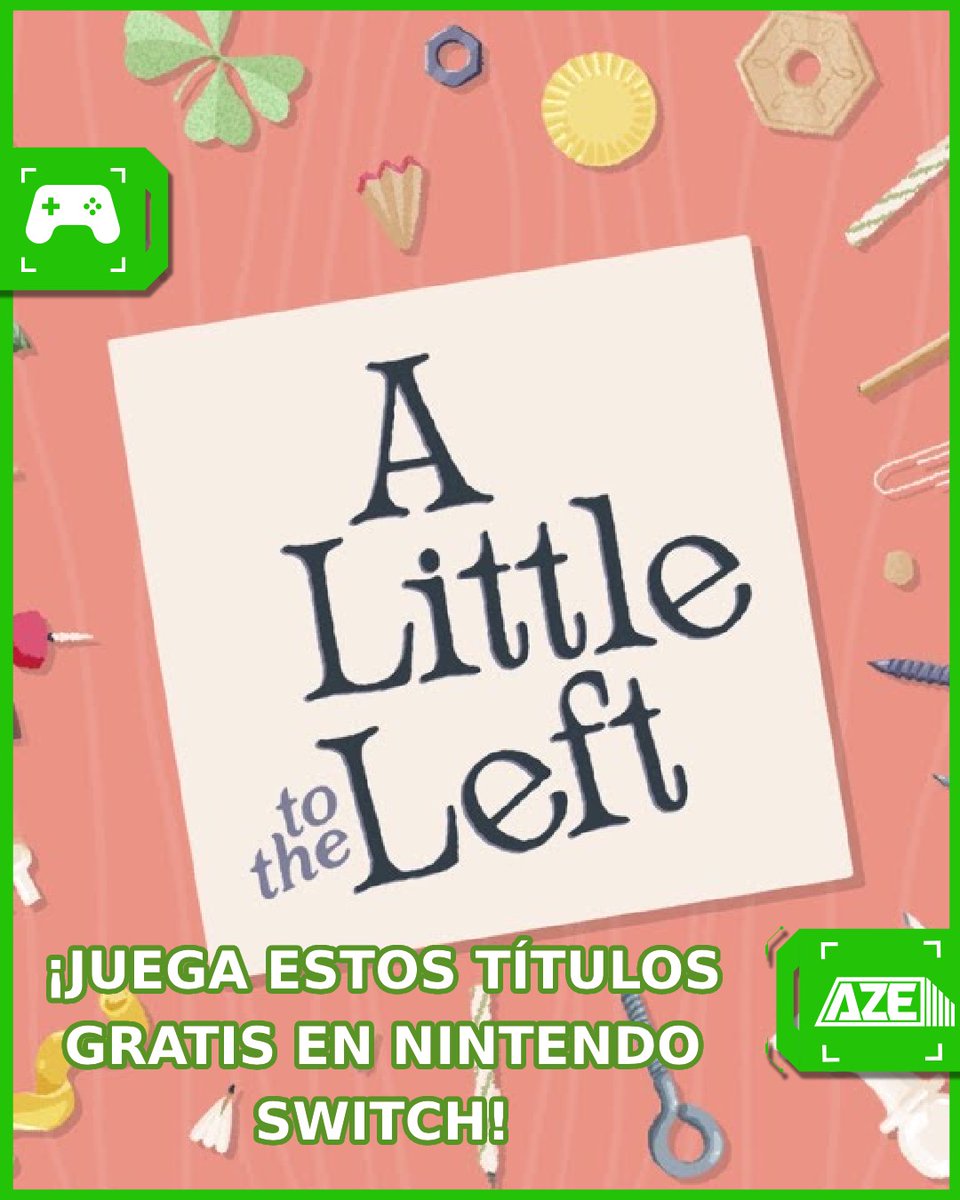 TVAztecaEsports's tweet photo. ¡Juega estos títulos gratis en Nintendo Switch!🔥
A Little to the Left, Cursed to Golf y Vampire Survivors, podrás disfrutarlos sin costo de forma temporal al contar con una suscripción.
#esports #nintendoswitch #alittletotheleft #cursedtogolf #vampiresurvivors https://t.co/STNktRCQG5