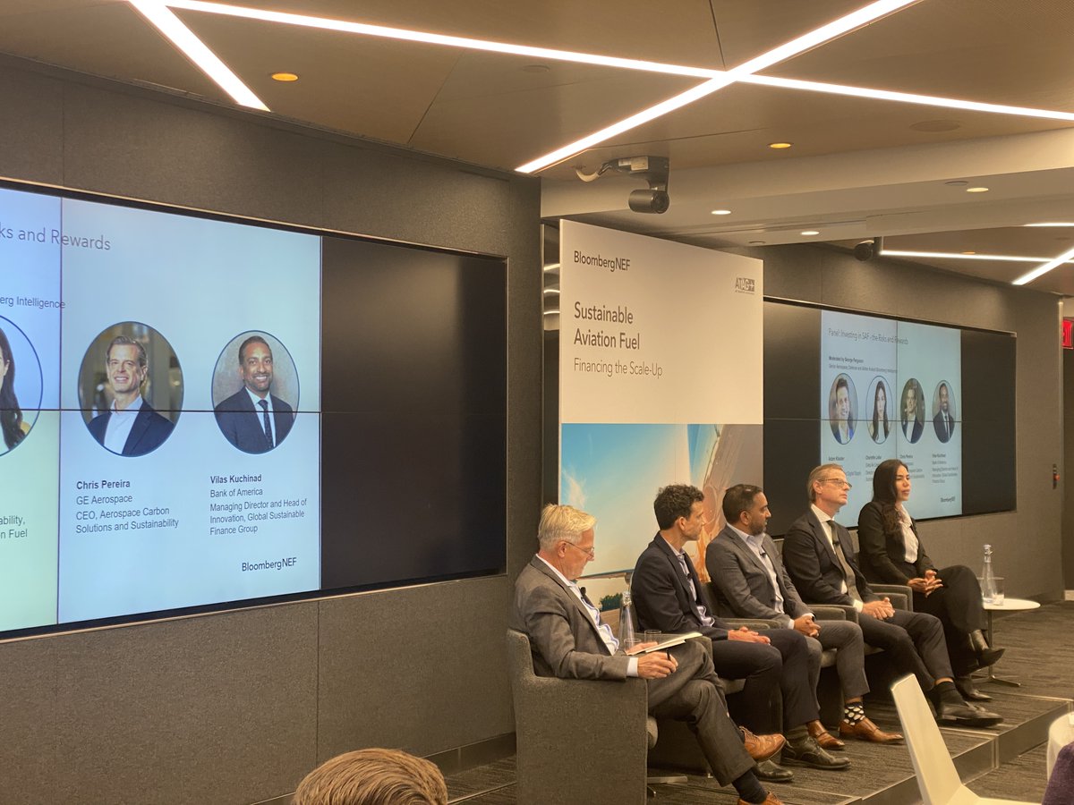 World Energy VP, Sustainability and Digital Supply Chain, Adam Klauber, shared the outlook on feedstock availability at @ATAG_Aviation 's Investing in SAF panel this week.

#SAF #SustainableAviation #Feedstock