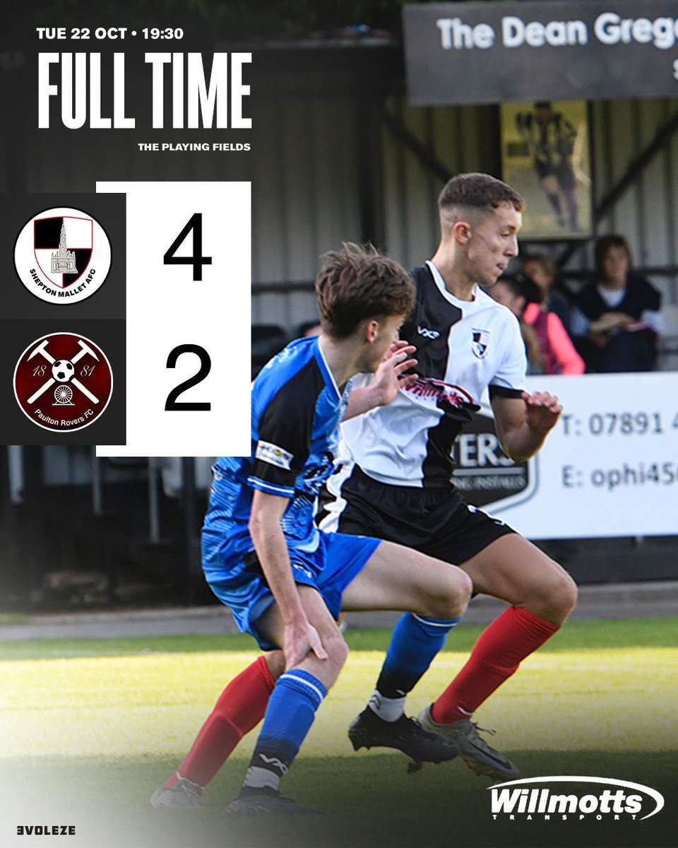 Shepton Mallet AFC (@mallet_afc) on Twitter photo We progress in the Les Phillips Cup as we played <a href="/PaultonRoversFC/">Paulton Rovers</a> off the park tonight.
#towncalledmallet
<a href="/swsportsnews/">South West Sports News</a> We progress in the Les Phillips Cup as we played <a href="/PaultonRoversFC/">Paulton Rovers</a> off the park tonight.
#towncalledmallet
<a href="/swsportsnews/">South West Sports News</a>
