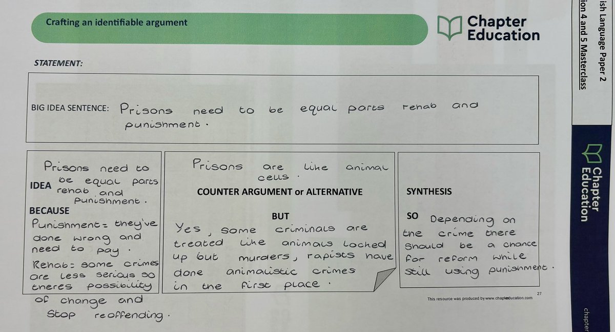 Chapter Education (@chapteredu) on Twitter photo We really enjoyed delivering <a href="/Ridgewood_High/">Ridgewood High School</a> GCSE Eng Lang P2 masterclass today. Students used advanced vocab for detailed comparison of writers’ perspectives & a range of planning strategies to develop big ideas in non-fiction arguments. Fab work <a href="/RidgewoodEngli1/">Ridgewood High School English Faculty</a> <a href="/Team_English1/">Team English</a> We really enjoyed delivering <a href="/Ridgewood_High/">Ridgewood High School</a> GCSE Eng Lang P2 masterclass today. Students used advanced vocab for detailed comparison of writers’ perspectives & a range of planning strategies to develop big ideas in non-fiction arguments. Fab work <a href="/RidgewoodEngli1/">Ridgewood High School English Faculty</a> <a href="/Team_English1/">Team English</a>