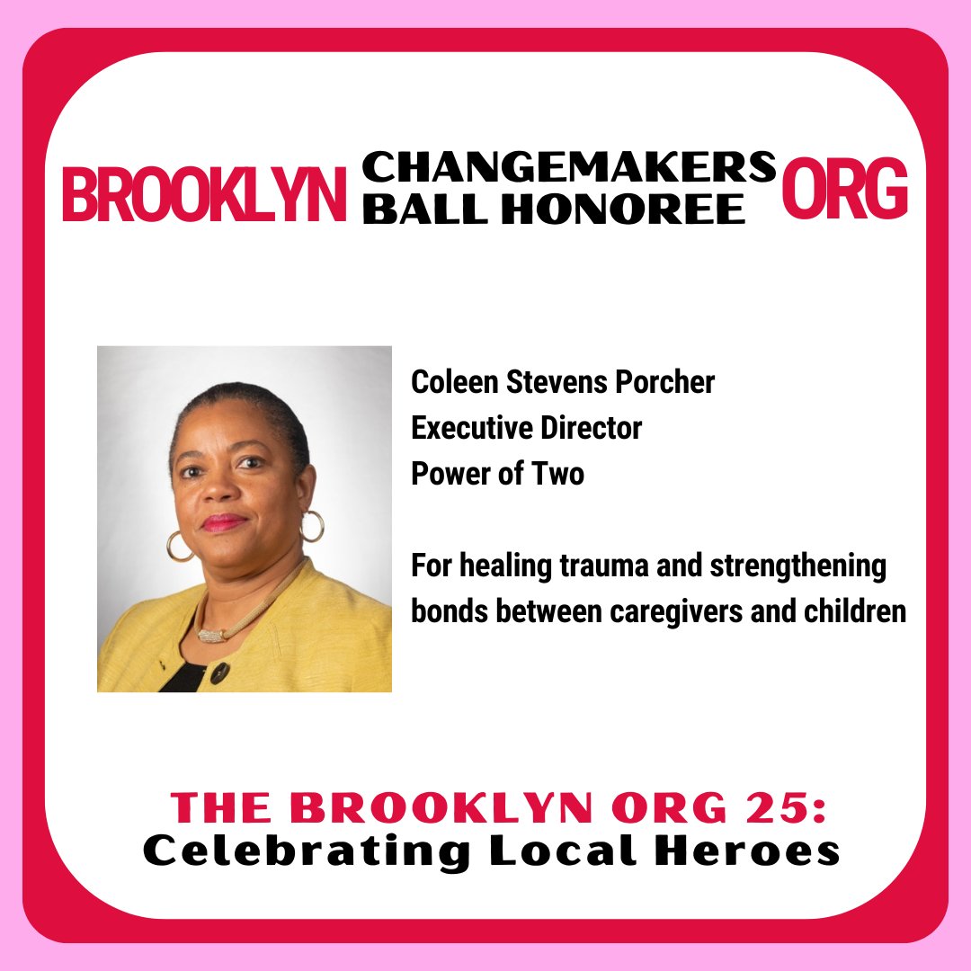 🎉 We’re thrilled to announce that our incredible Executive Director Coleen Stevens Porcher will be honored at tomorrow’s <a href="/BklynFoundation/">Brooklyn Org</a>  Changemakers Ball as part of The Brooklyn Org 25, presented by The Stardust Fund 🌟