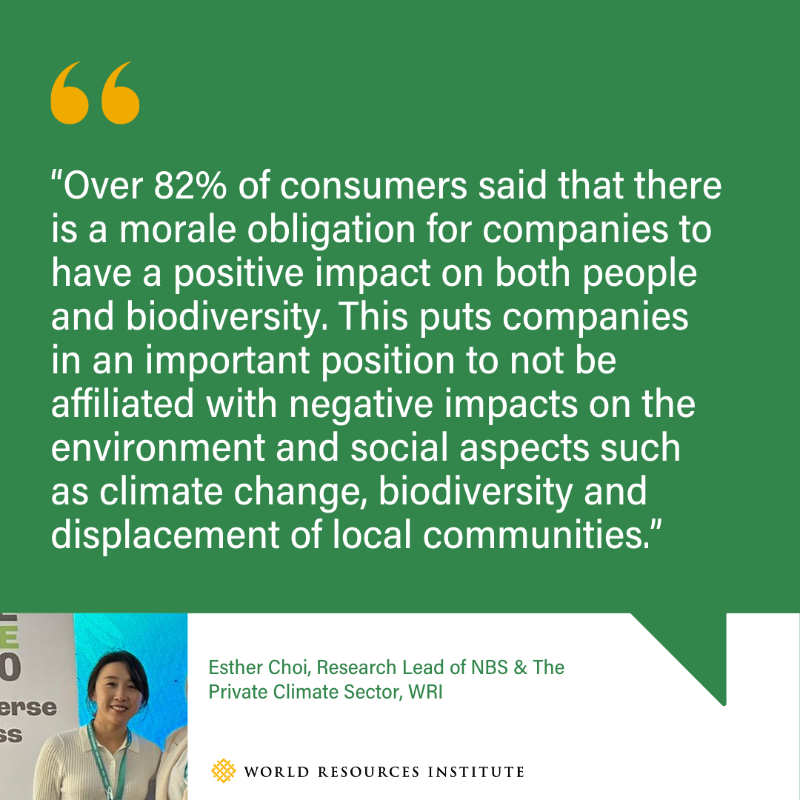 WorldResources's tweet photo. Today, WRI hosted an event at #COP16 that aimed to inspire innovative approaches for impactful investments into NBS. Here is a recap of the event👇

#COP16Colombia #COP16Cali #biodiversity #naturebasesolutions