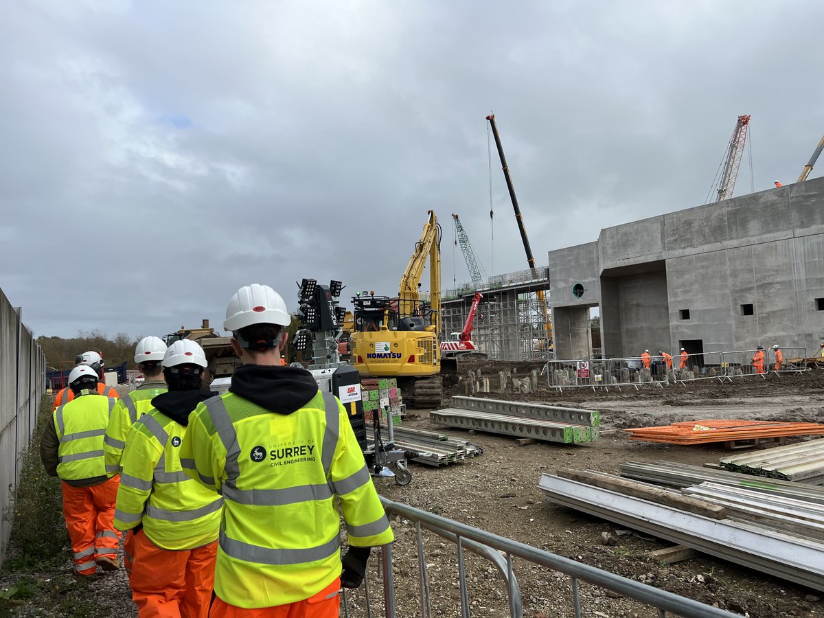 Alireza Behnejad (@abehnejad) on Twitter photo What a beautiful day for taking my first year #civilengineering students to a construction site visit. Special thanks to Dan Russell and his colleagues from <a href="/bamukandireland/">BAM UK & Ireland</a> for having us in their Guildford STW Relocation Project. #engineeringeducation #constructionsitevisit 🏗️👷♂️ What a beautiful day for taking my first year #civilengineering students to a construction site visit. Special thanks to Dan Russell and his colleagues from <a href="/bamukandireland/">BAM UK & Ireland</a> for having us in their Guildford STW Relocation Project. #engineeringeducation #constructionsitevisit 🏗️👷♂️