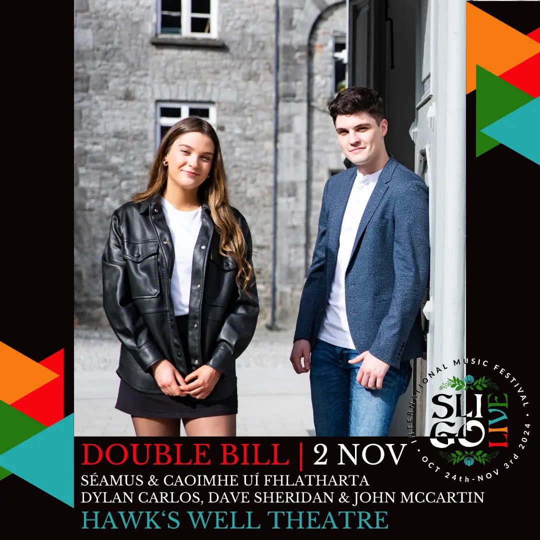 Séamus & Caoimhe (@seamus_caoimhe) on Twitter photo sligolive.ie/events/seamus-…
We are playing <a href="/SligoLive/">Sligo Live</a> at the Hawkswell Theatre Sligo on November 2nd 2024 🎶 Tickets available via the link above 🙌🏻🎶 sligolive.ie/events/seamus-…
We are playing <a href="/SligoLive/">Sligo Live</a> at the Hawkswell Theatre Sligo on November 2nd 2024 🎶 Tickets available via the link above 🙌🏻🎶