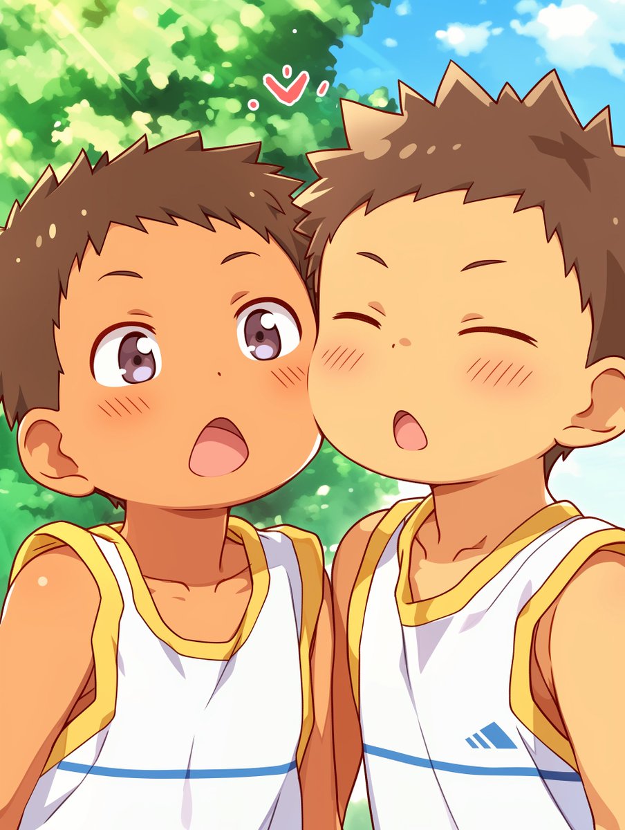 ラブラブ ❤️
#nijijourney #AIイラスト