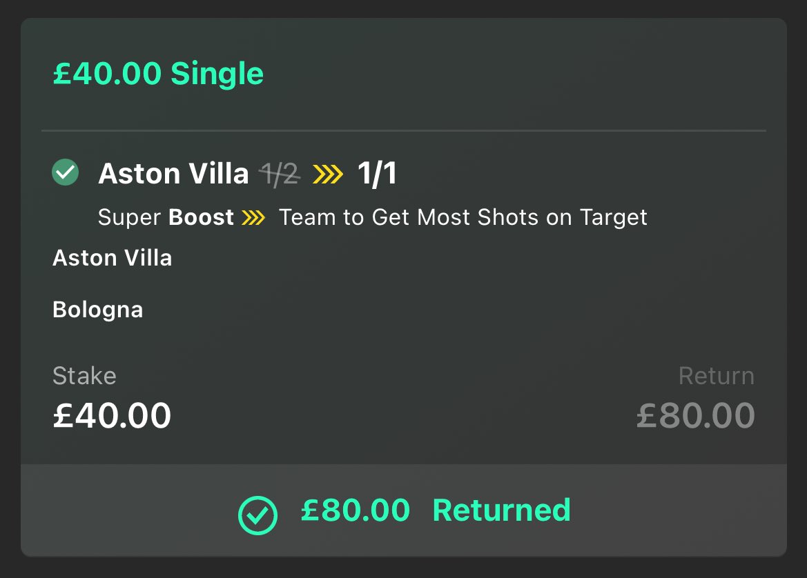 ValueBetSpotter's tweet photo. 😍😍😍 YESSSSSSSSSSSSS!!!!!!!

✅ Aston Villa get the job done! 

LIKE/RETWEET ❤️ IF YOU WANT SOME FREE MONEY!!!!!!!! https://t.co/HaNSgm9Dla