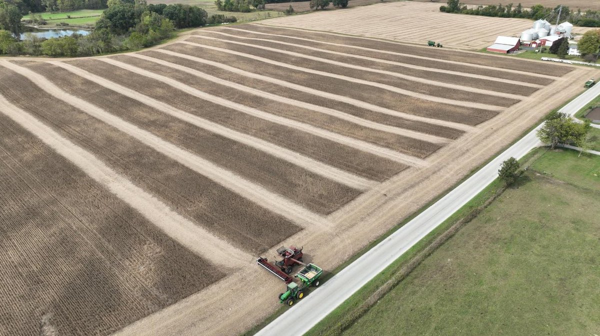 Soybean plot harvest is officially DONE! #Harvest24 #PlotResearch #Soybeans