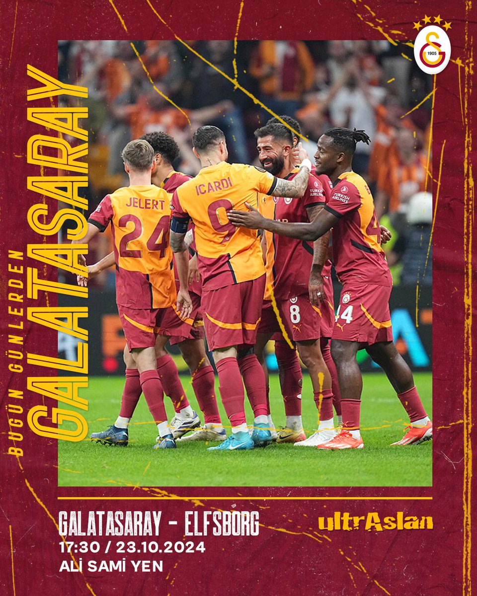 #BugünGünlerdenGALATASARAY

#ultrAslan