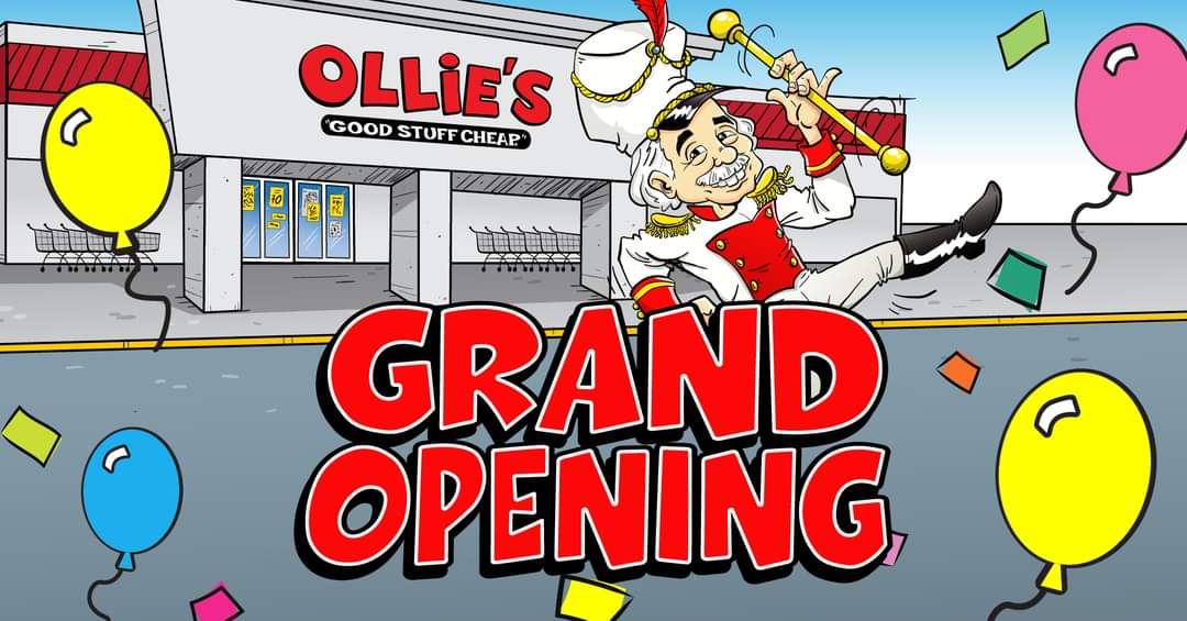We're super excited for the grand opening of Ollie's in Tiffin tomorrow morning at 9am. Thank you to Ollie's corporate and the Visconsi family for realizing the underserved market our community presents for retail sales opportunities.