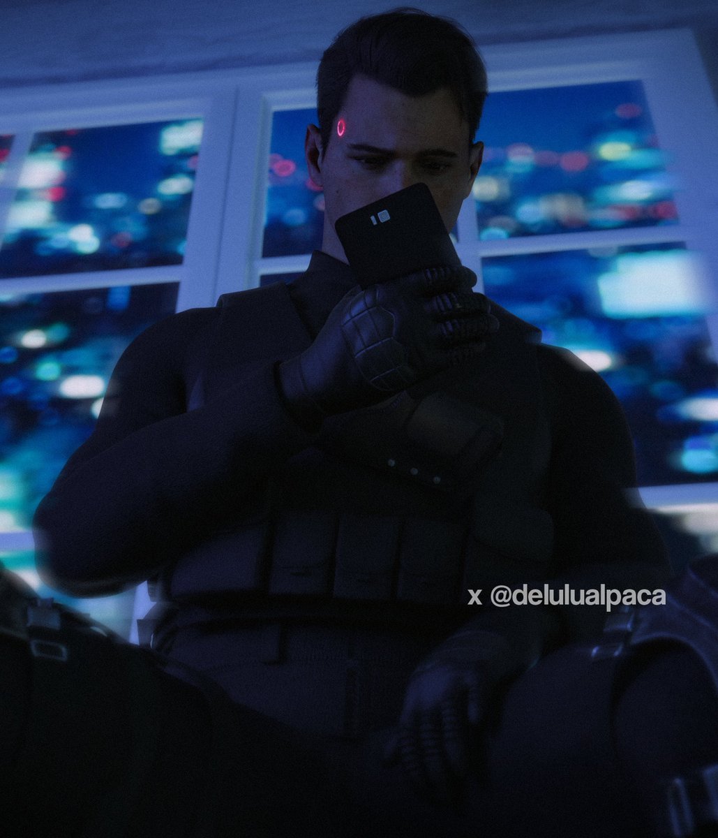 starting a new series "texting hot video game men" part 1 

#ConnorDBH #DetroitBecomeHuman #RK800