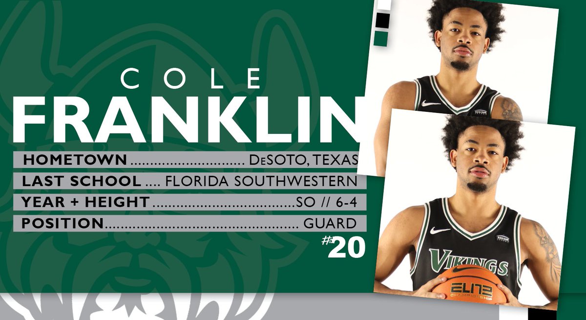 Time to run it back one more time on #TeammateTuesday as we spotlight the newest addition to our roster, Cole Franklin! 

#HEART | #GoVikes