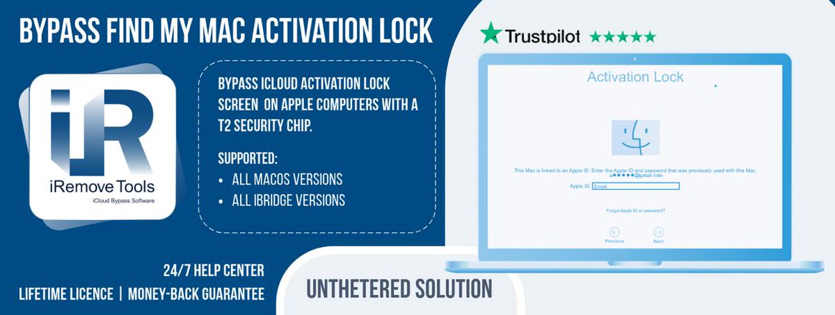iamjustatech's tweet image. 🔥 Untethered Find My Mac T2 Bypass with iRemove Tool🔥

🎁 ⭐️ Apply Discount Promo Code : justatech

🔥🕺And Get Extra 10-15% Discount INSTANTLY on all the Services Available on iRemove Tools Website.
Enjoy 😍❤️🫰

🎥 📱 Watch Full Guide : youtu.be/wrLaKAHN2q0