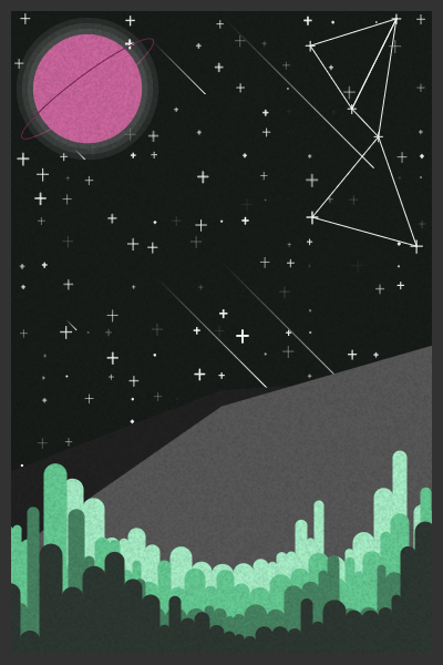 Added some shooting stars shower and some constellations.
I like where this is going, what about you ?

#meteors #P5 #processing #fxhash #generativeart #creativecoding