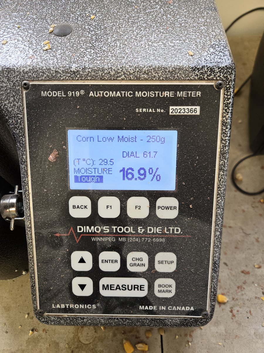 Corn rolling now. Off the field #harvest24