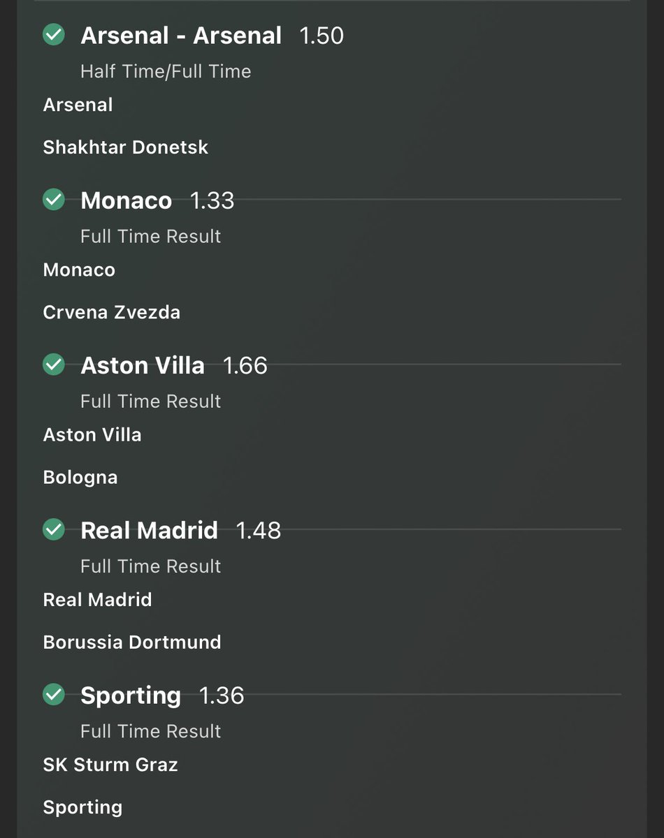 HugeWs0nly's tweet photo. MEGA BOOOOMMMMM!!⚡️⚡️⚡️

6.72 odds winner!✅✅

Make sure you’re in our telegram so you don’t miss any of our future bets👀👇
https://t.co/HWCJNswJYM https://t.co/oGlMbvMeeg