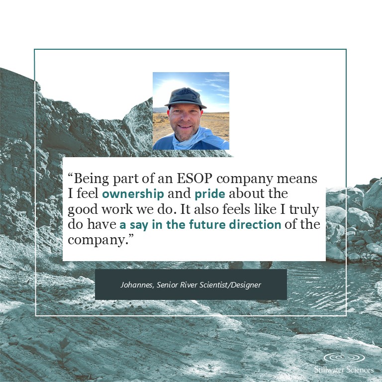 As part of an #ESOP, we all have a say in the future of our company. That is empowering.