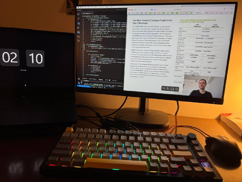 Hesamation's tweet photo. ML GRIND DAY 16
> studied 7 hrs
> multi-modal language models 
> CLIP (contrastive language-image pre-training) 
> high-level architecture of DALL-E2
> watched @karpathy 's 4hr GPT-2 video

also, our repo passed 600 stars on GitHub! ✨🫡 https://t.co/Ip67yqxj4S