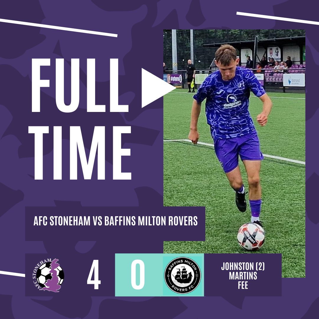 Full Time | 

A top performance from the boys this evening!

We started brilliantly and took the lead after just 2 minutes which set the tone for the game, we then went from strength to strength and thoroughly deserved the 3 points. 

Well done boys! 

#UpThePurps 💜⚽️